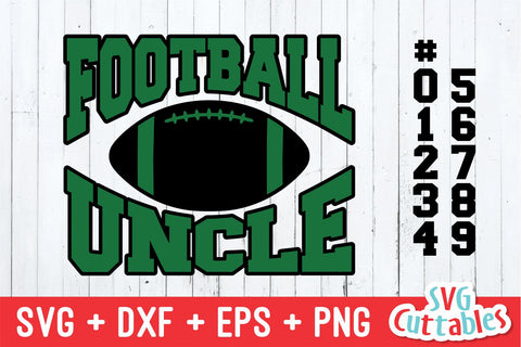 Football Uncle SVG | Football SVG | Shirt Design SVG Svg Cuttables 