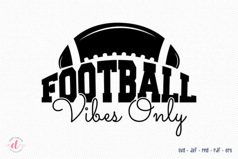 Football Vibes Only SVG, Football SVG SVG CraftLabSVG 
