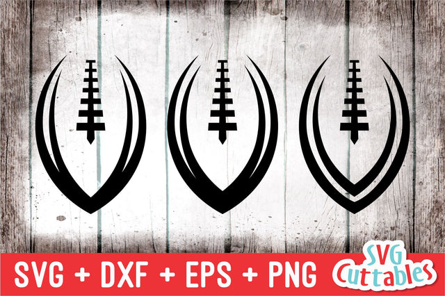 Footballs SVG Svg Cuttables 