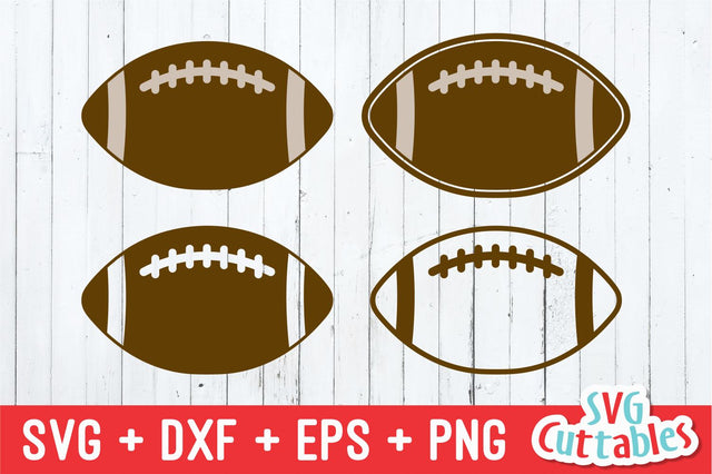 Footballs SVG Svg Cuttables 