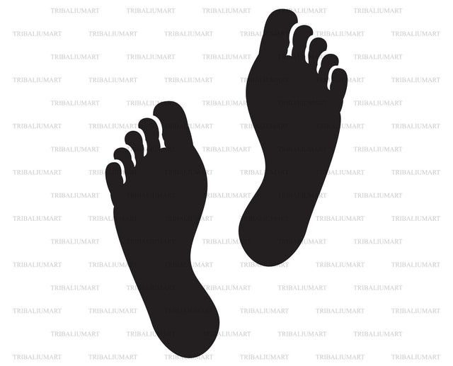 Footprints SVG TribaliumArtSF 