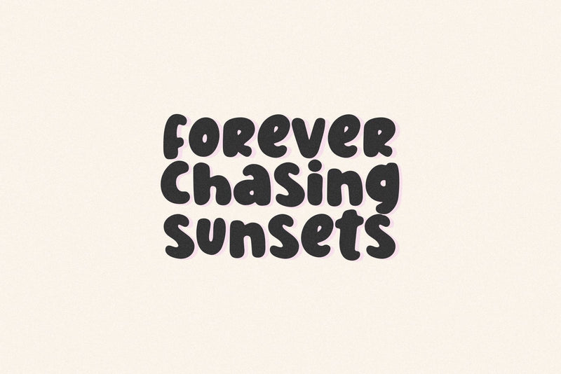 For Real - Bubbly Handwritten Font - So Fontsy