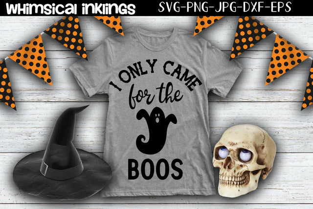For The Boos-Halloween SVG SVG Whimsical Inklings 