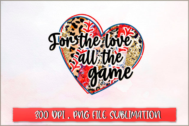 For the love all the game Sublimation SVG Shetara Begum 