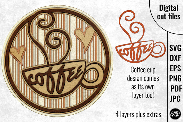 For the Love of Coffee SVG Angel on Empire 