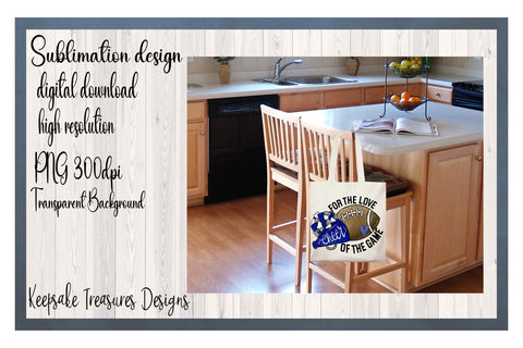 For The Love Of The Game, Hand Drawn, Football, PNG, Sublimation Design Sublimation Keepsake Treasures Designs LLC. 