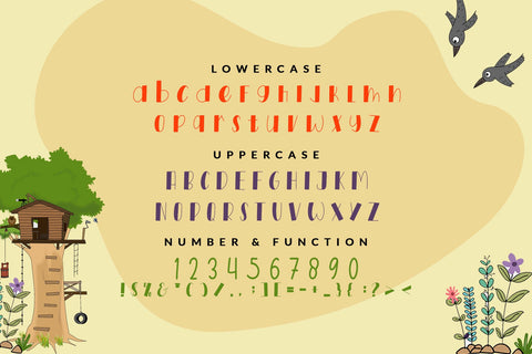Forest Glamor Font Wildan Type 