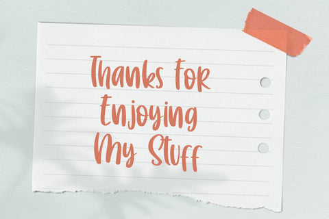 Forest Song Font dapiyupi store 