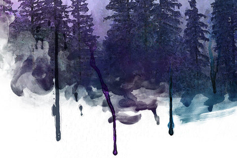 Forest Watercolor Pine Tree Sublimation Clipart PNG JPG Sublimation nikola 