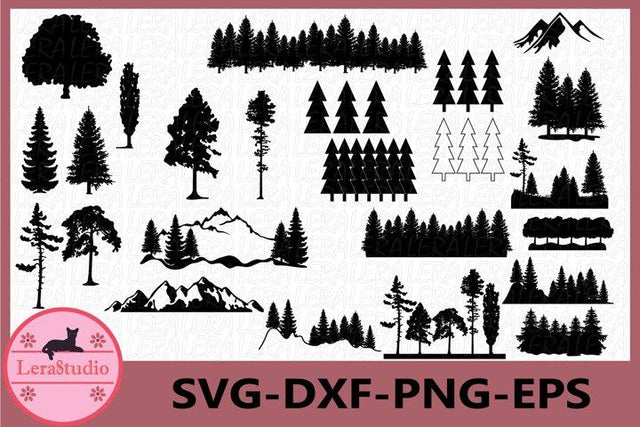 Forest Woodland Svg SVG Lerastudio 