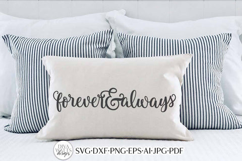 Forever And Always SVG | Romance Design SVG Diva Watts Designs 