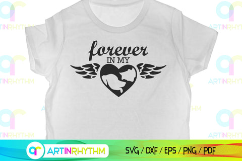 Forever in my heart dogs svg SVG Artinrhythm shop 