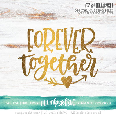 Forever Together SVG Lilium Pixel SVG 