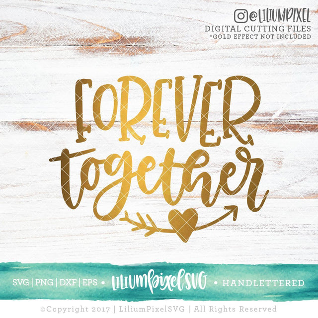 Forever Together SVG Lilium Pixel SVG 