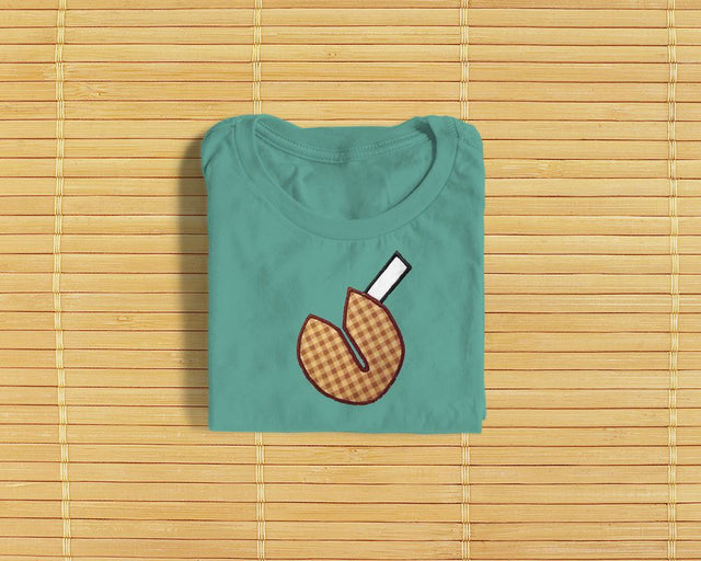 Fortune Cookie Applique Embroidery Design Embroidery/Applique Designed by Geeks 