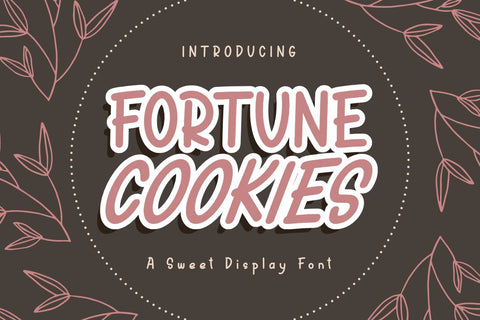 Fortune Cookies Font Masyafi Studio 