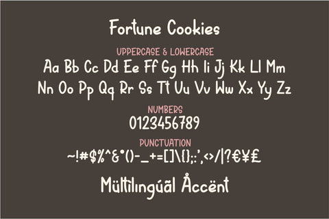 Fortune Cookies Font Masyafi Studio 