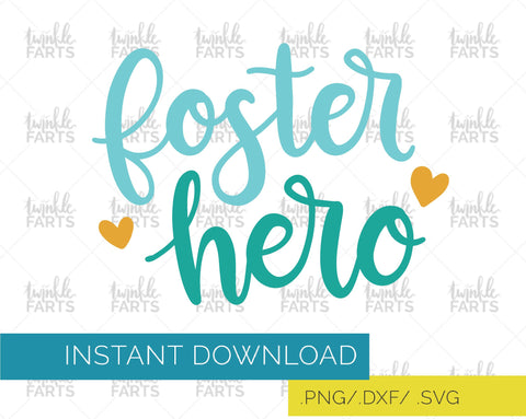 Foster Hero SVG SVG Twinklefarts Shop 