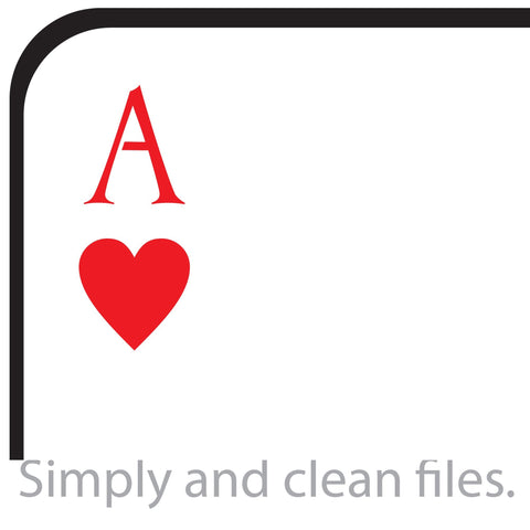 Four Aces Playing Cards SVG TribaliumArtSF 