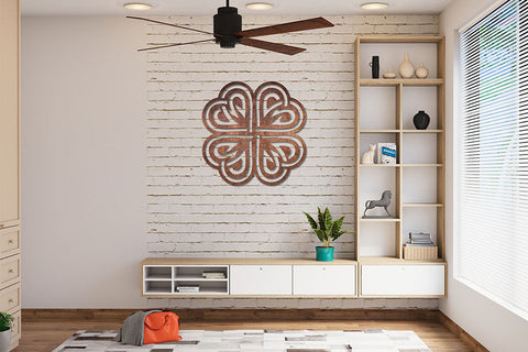 Four leaf lucky clover svg, Irish coasters svg, Shamrock Decor SVG LanaMagDigital 