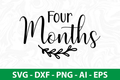four months SVG SVG nirmal108roy 