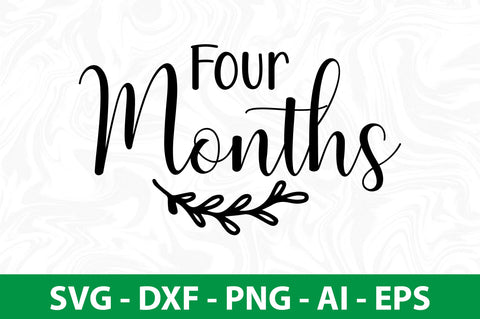 four months SVG SVG nirmal108roy 