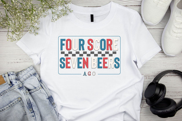 Four Score Seven Beers Ago Sublimation Rupkotha 