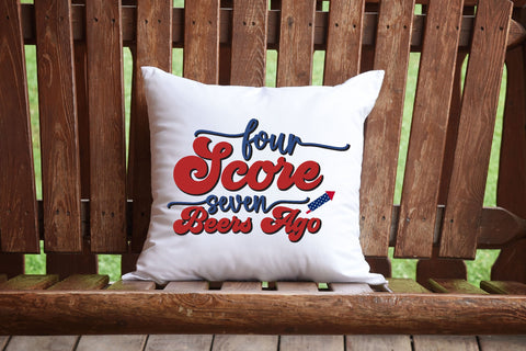 Four score seven beers ago Sublimation Sublimation Rupkotha 