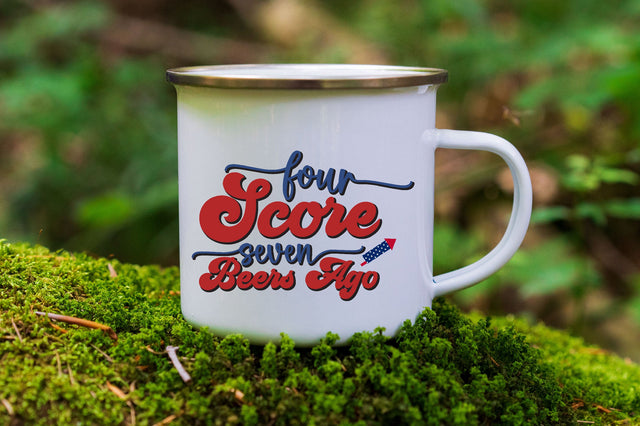 Four score seven beers ago Sublimation Sublimation Rupkotha 