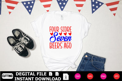 Four Score Seven Beers Ago SVG Shahin alam 