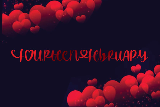 fourteen february Font goodigital_13 