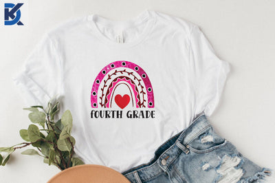 Fourth Grade PNG Back to School PNG Sublimation SVGista 
