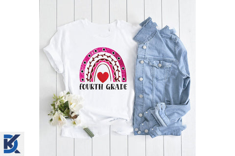 Fourth Grade PNG Back to School PNG Sublimation SVGista 