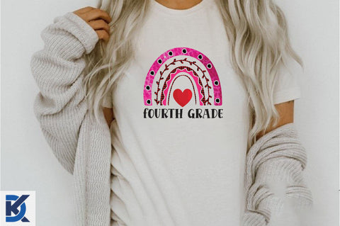 Fourth Grade PNG Back to School PNG Sublimation SVGista 