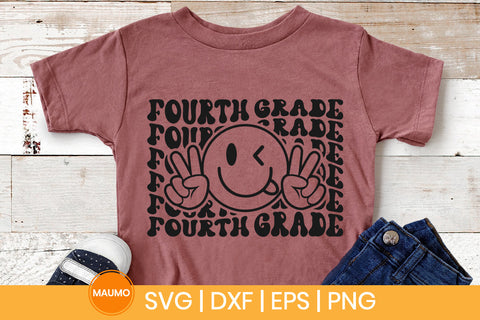 Fourth grade, school svg quote SVG Maumo Designs 