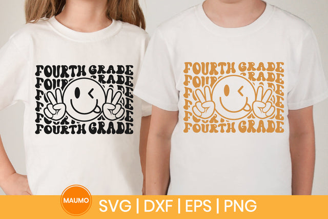 Fourth grade, school svg quote SVG Maumo Designs 