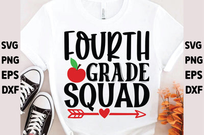 Fourth Grade Squad SVG Ariyan 