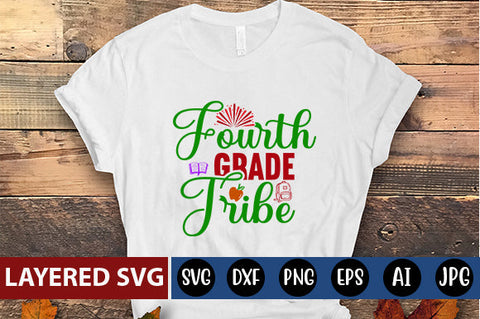 Fourth Grade Tribe SVG cut file SVG Blessedprint 