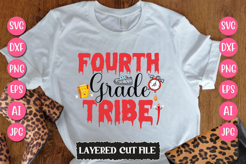 Fourth Grade Tribe SVG Cut File SVG Newmockups 