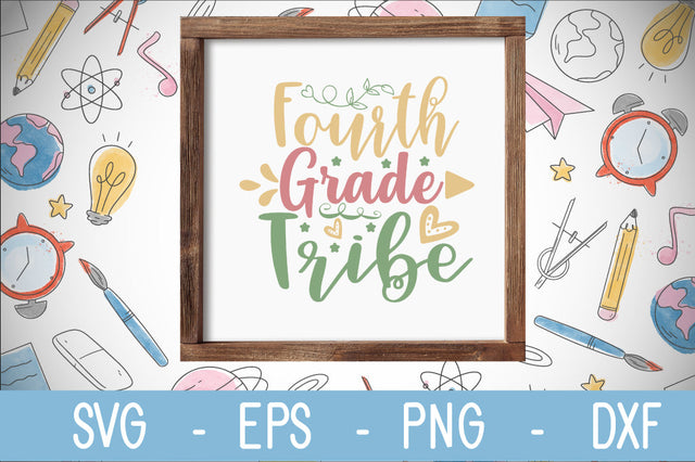 fourth grade tribe SVG cut file SVG Svgcraft 