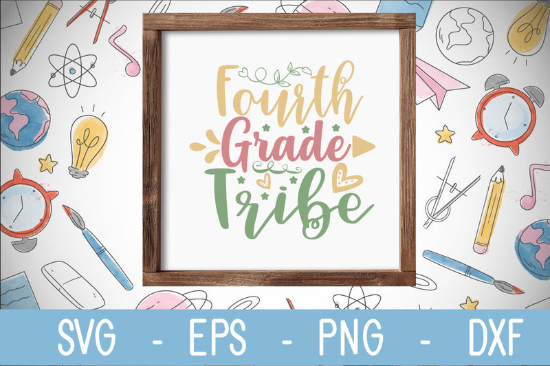 fourth grade tribe SVG cut file SVG Svgcraft 