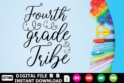 Fourth Grade Tribe SVG Shahin alam 