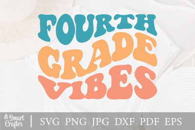 Fourth Grade Vibes SVG PNG PDF, Hello Fourth Grade Svg, Teacher Svg, First Day of School Svg, Hello School Svg, Game On Fourth Grade Svg SVG Fauz 
