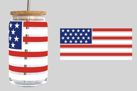 Fourth of July Libbey Can Glass SVG Bundle SVG B Renee Design 