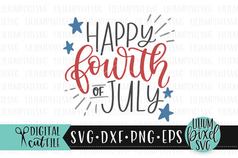 Fourth of July Mini Bundle Set SVG Lilium Pixel SVG 