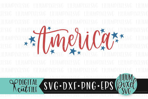 Fourth of July Mini Bundle Set SVG Lilium Pixel SVG 