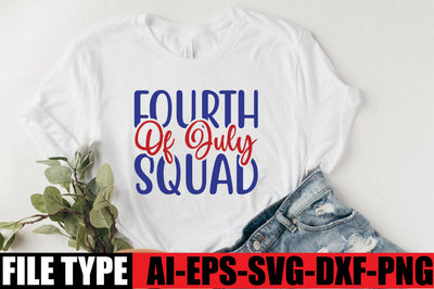 Fourth Of July Squad SVG SVGista 