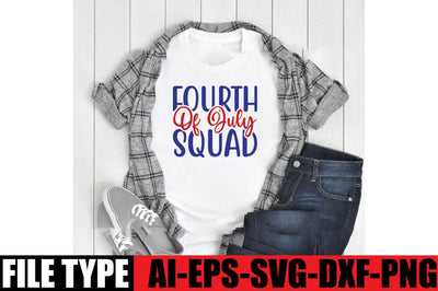 Fourth Of July Squad SVG SVGista 