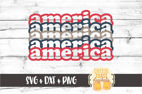 Fourth of July SVG | America SVG Cheese Toast Digitals 