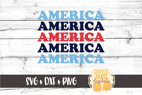 Fourth of July SVG | America SVG Cheese Toast Digitals 